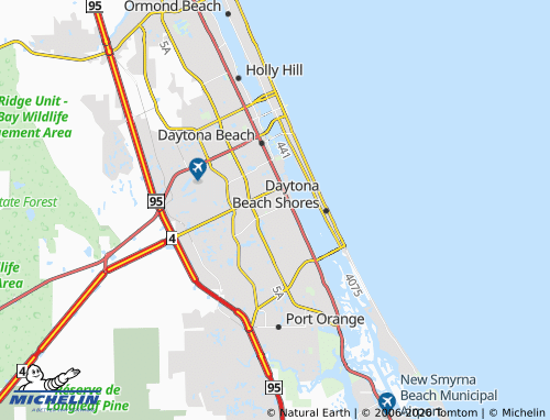 Mapa MICHELIN South Daytona - ViaMichelin