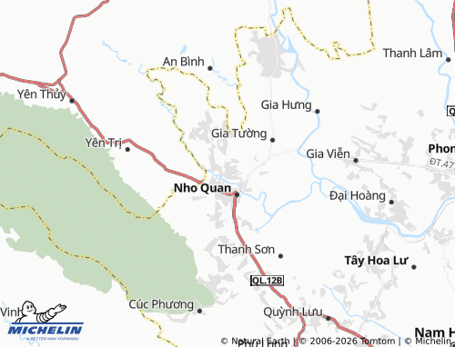 Mapa MICHELIN Phú Sơn - ViaMichelin