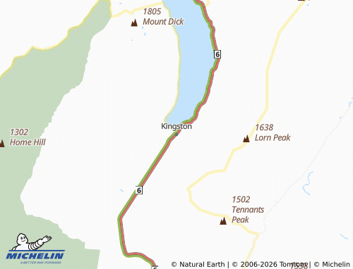 Mapa MICHELIN Kingston - ViaMichelin