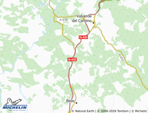 MICHELIN Venta de Eligio map - ViaMichelin