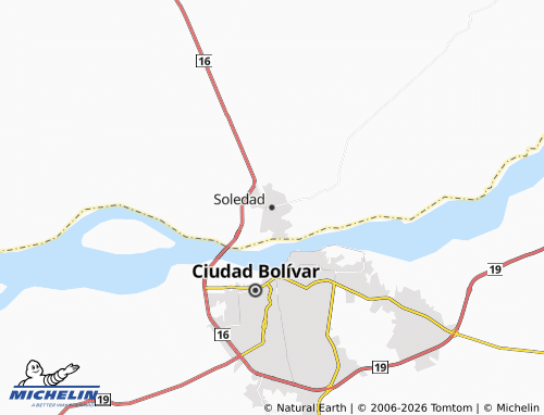 Mappa MICHELIN Soledad - ViaMichelin