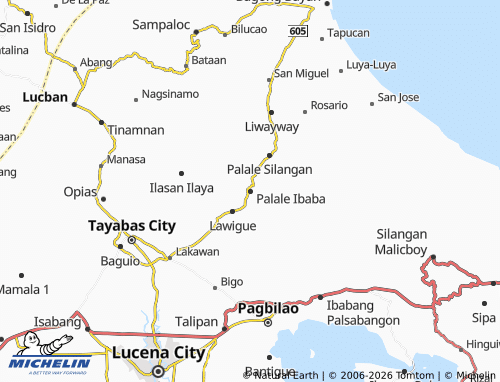 MICHELIN Palale Ibaba map - ViaMichelin