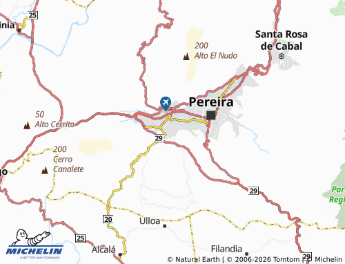 Carte MICHELIN Departamento - ViaMichelin