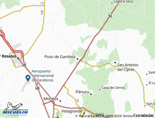 Mapa MICHELIN Pozo de Gamboa - ViaMichelin