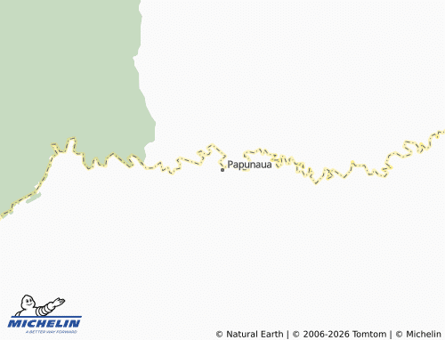 MICHELIN Papunaua map - ViaMichelin