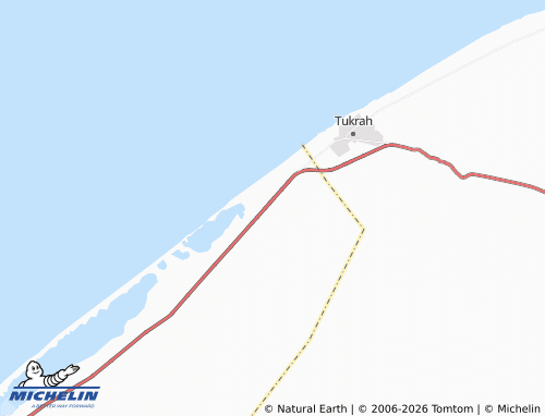 MICHELIN Bouharar map - ViaMichelin