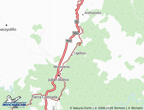 MICHELIN Cajelitos map - ViaMichelin