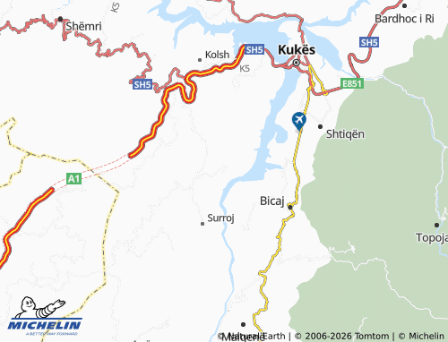 Carte MICHELIN Çinamak - ViaMichelin