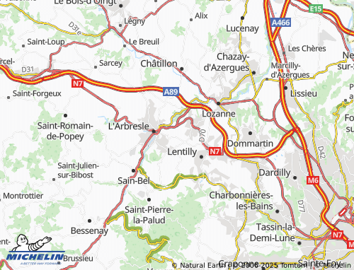 Mappa MICHELIN Le Poteau - ViaMichelin