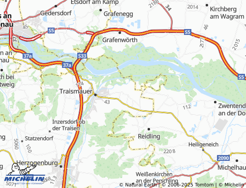 MICHELIN-Landkarte Frauendorf - ViaMichelin