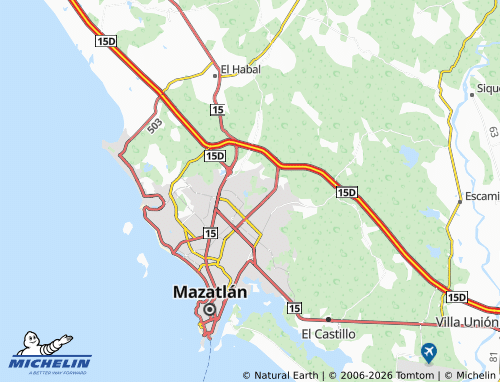 MICHELIN-Landkarte Jardines del Valle - ViaMichelin