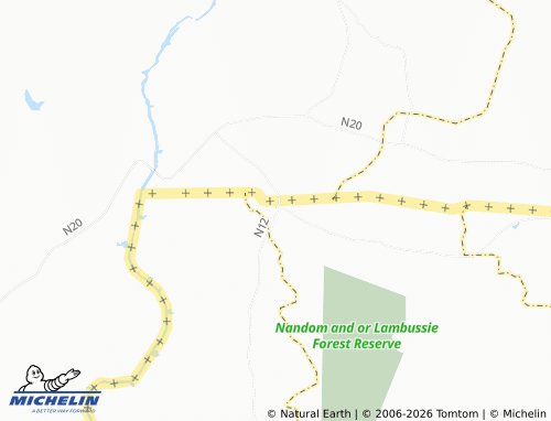 MICHELIN Hamale map - ViaMichelin