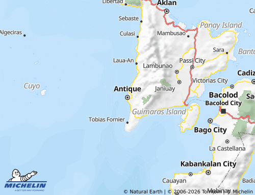 MICHELIN Antique map - ViaMichelin