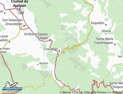 MICHELIN-Landkarte La Coyotera - ViaMichelin