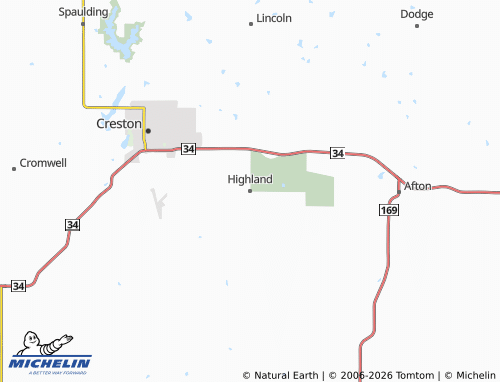 Mappa MICHELIN Highland - ViaMichelin