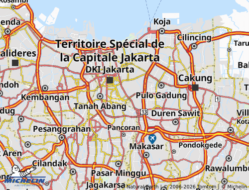 Mapa MICHELIN Kenari - ViaMichelin