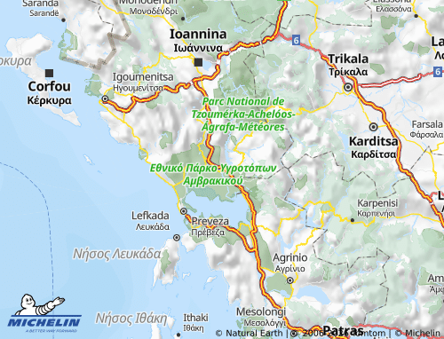 Mappa MICHELIN Arta - ViaMichelin
