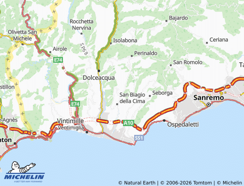 Mappa MICHELIN Soldano - ViaMichelin