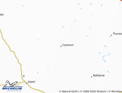 Mappa MICHELIN Cameron - ViaMichelin
