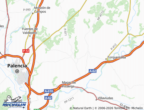 MICHELIN Valdeolmillos map - ViaMichelin