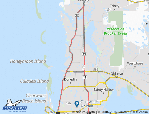 Mapa MICHELIN Palm Harbor - ViaMichelin
