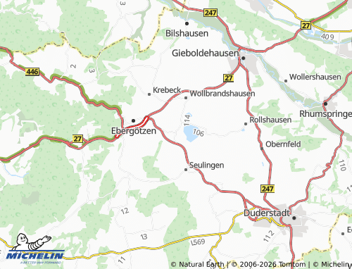 Mapa MICHELIN Seeburg - ViaMichelin