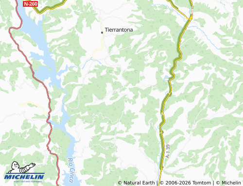 MICHELIN-Landkarte Troncedo - ViaMichelin