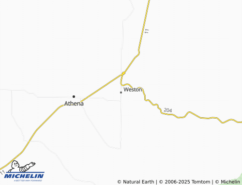 MICHELIN Weston map - ViaMichelin