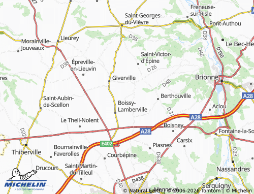 Mappa MICHELIN Morsan - ViaMichelin
