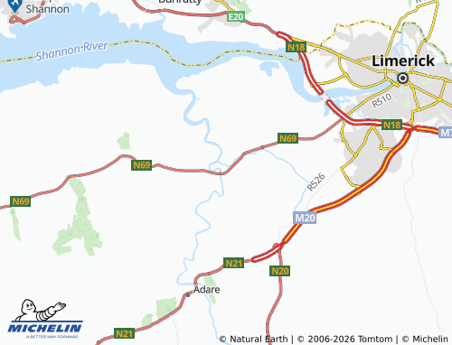 Kaart MICHELIN Ferrybridge - ViaMichelin