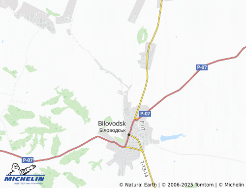 MICHELIN Semykozivka map - ViaMichelin