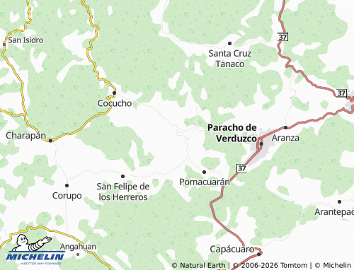 MICHELIN Nurio map - ViaMichelin