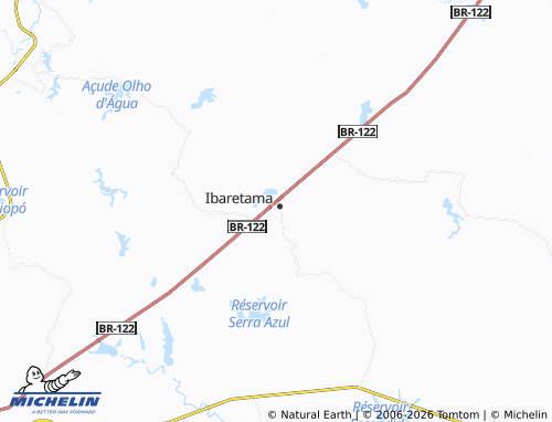 Mappa MICHELIN Campo Velho - ViaMichelin