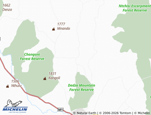 MICHELIN Kumzitsa map - ViaMichelin