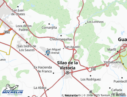 MICHELIN San Agustín map - ViaMichelin