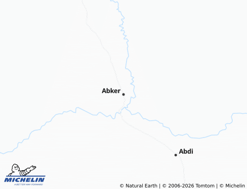 MICHELIN Abker map - ViaMichelin