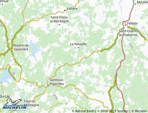 MICHELIN Valeoux map - ViaMichelin