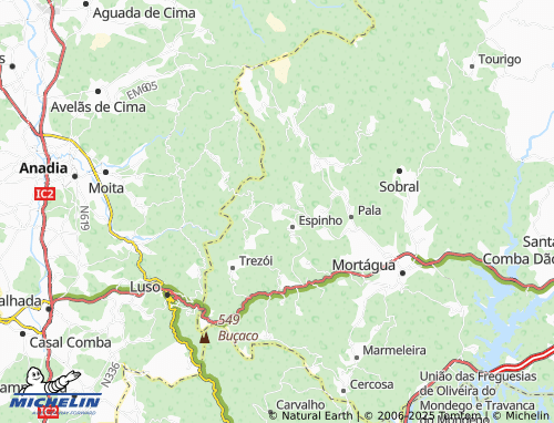 Mapa MICHELIN Quilho - ViaMichelin