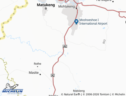 Mapa MICHELIN Ha Moalosi - ViaMichelin