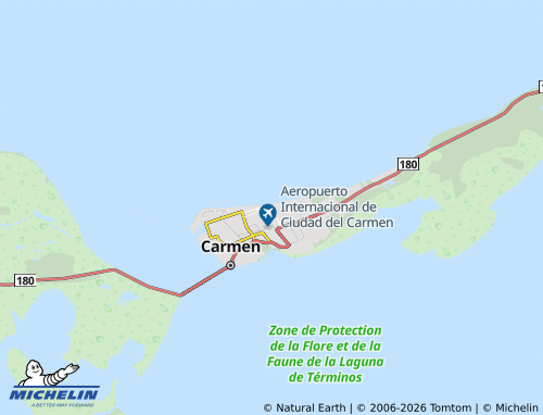 Mappa MICHELIN San Nicolás, Boquerón del Palmar - ViaMichelin