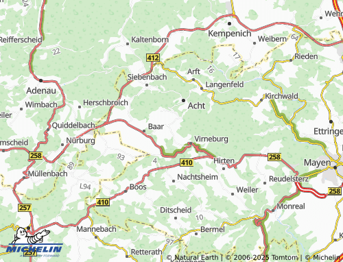 Mapa MICHELIN Freilingen - ViaMichelin