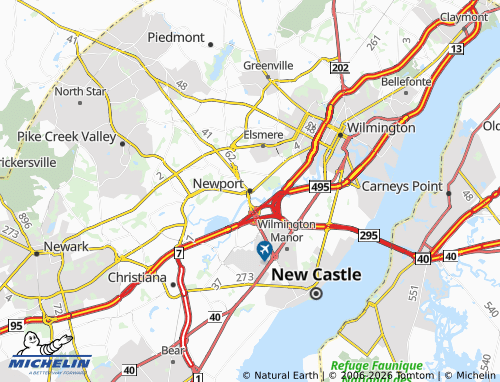 Mapa MICHELIN Newport - ViaMichelin