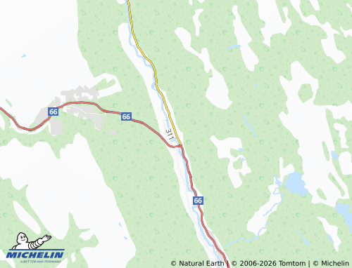 Carte MICHELIN Sälen - ViaMichelin