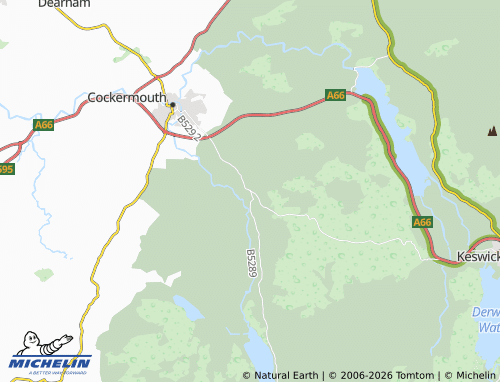 Carte MICHELIN Lorton - ViaMichelin