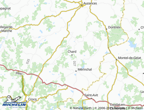Mapa MICHELIN Chard - ViaMichelin