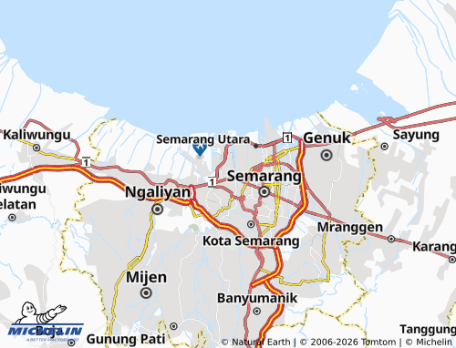 Carte MICHELIN Krobokan - ViaMichelin