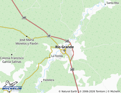 Mappa MICHELIN Vicente Guerrero - ViaMichelin