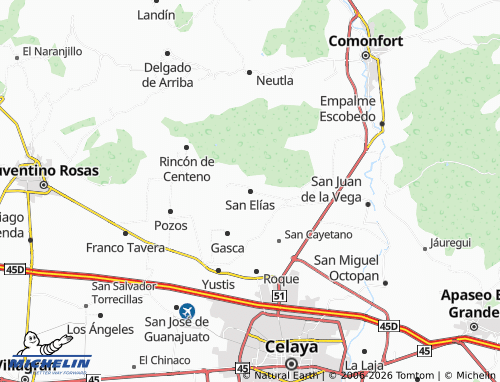Mappa MICHELIN San Elías - ViaMichelin