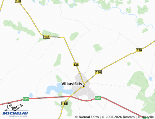 Mappa MICHELIN Didieji Šelviai - ViaMichelin