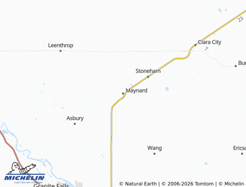 Mapa MICHELIN Maynard - ViaMichelin